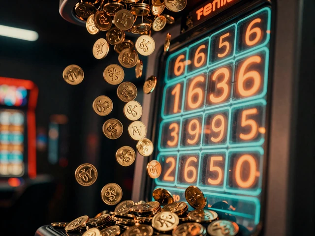 Kaskadierende Goldm&uuml;nzen und leuchtender Jackpot-Z&auml;hler im Betsson Online Casino